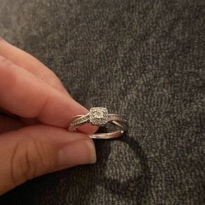 925 diamond engagement ring! 💍